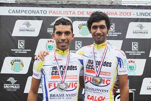 No final, vitória de Tiago Fiorilli, com Renato Ruiz em segundo / Foto: divulgação/Ciclismo SJC